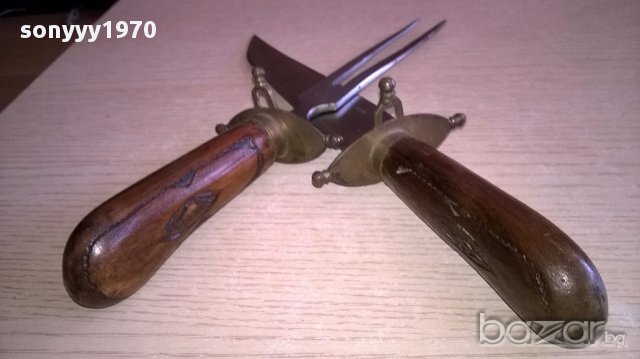 АНТИК-India ножове-ретро колекция 31см-внос швеицария, снимка 3 - Антикварни и старинни предмети - 17969125
