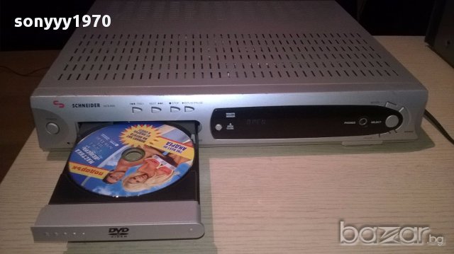 schneider hcs-500 dvd/receiver-germany-внос швеицария, снимка 3 - Ресийвъри, усилватели, смесителни пултове - 12666811