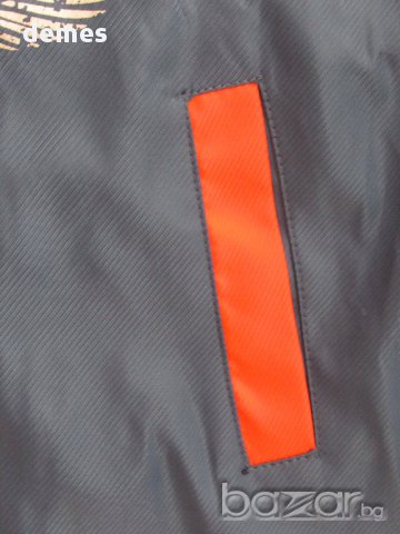 Ефектно спортно пролетно яке в синьо и оранжево размер 12, ново, снимка 5 - Детски якета и елеци - 17659346