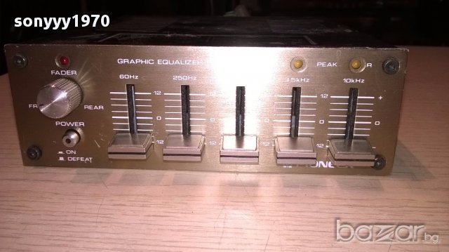 Pioneer car ampli+equalizer-ретро-внос швеицария, снимка 2 - Аксесоари и консумативи - 15723871