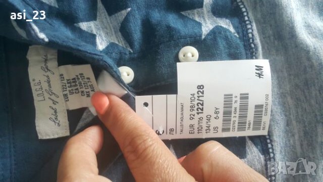 Оригинална блузка H&M, снимка 2 - Детски Блузи и туники - 22440805