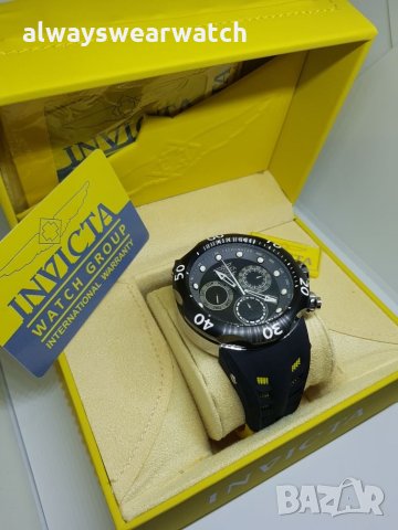 Invicta Venom - Yellow | Инвикта Веном - жълта каишка / чисто нов часовник / 100% оригинален, снимка 3 - Мъжки - 22827405