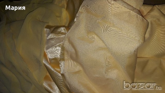 Бална рокля жълта с връзка корсет, снимка 7 - Рокли - 20563499