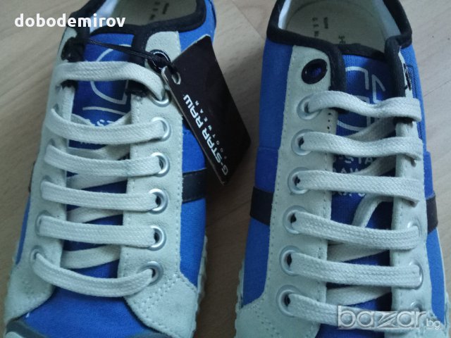 Нови спортни сини обувки G STAR RAW, оригинал, снимка 9 - Кецове - 17948495