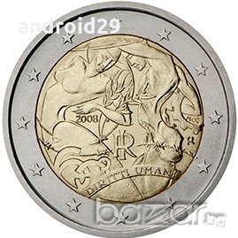 2 Евро монети (възпоменателни) емитирани 2008г, снимка 4 - Нумизматика и бонистика - 16924201