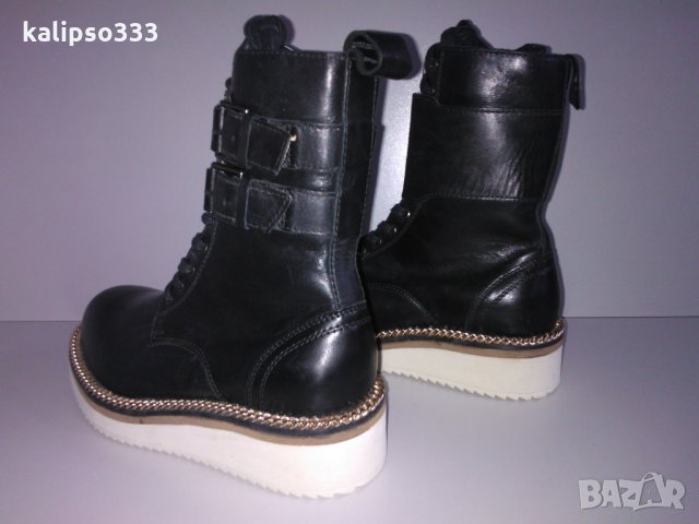 5см оригинални обувки, снимка 4 - Мъжки боти - 24673415