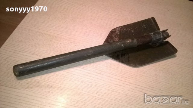 Сгъваема лопатка 62/15см-внос швеицария, снимка 4 - Оборудване и аксесоари за оръжия - 15594063