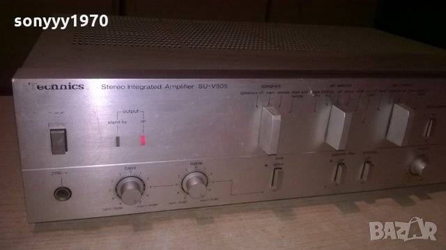 technics su-v505 stereo amplifier-made in japan, снимка 11 - Ресийвъри, усилватели, смесителни пултове - 24388415