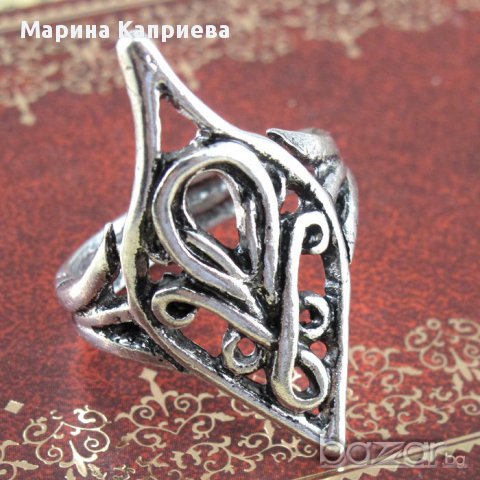 Пръстен "Lord of the rings" - Goblin King Supreme Rectangular #А-09, снимка 3 - Пръстени - 10156330