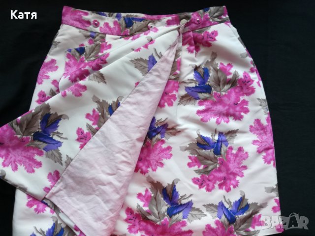 Katerina Gatta изключителна пола с голяма панделка, снимка 11 - Поли - 26099294