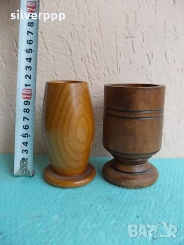  Дървени моливници - 2 бр. 