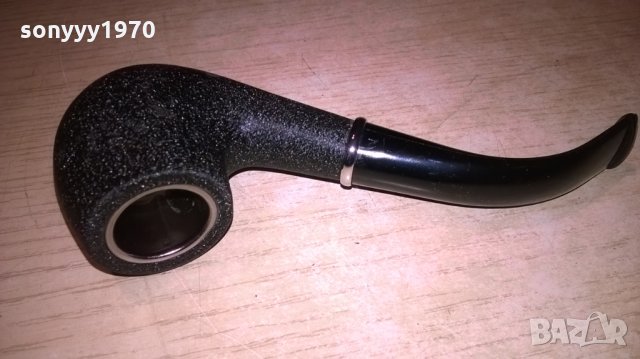 Лула-черен мат-14х5х4см-красива и стилна-нова-внос швеицария, снимка 8 - Лули - 24035289