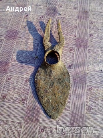 Старинна мотика,мотичка,прашулче #2, снимка 6 - Градински инструменти - 19477463