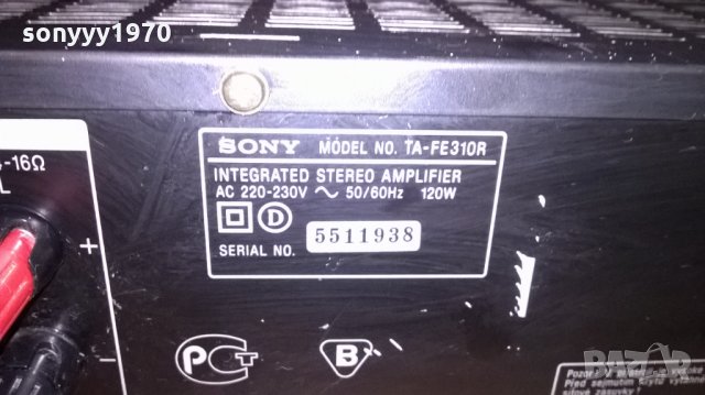 sony ta-fe310r stereo amplifier-внос швеицария, снимка 14 - Ресийвъри, усилватели, смесителни пултове - 22687554