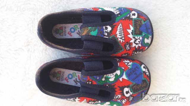 Детски пантофи №21 и 22 - НОВИ, снимка 4 - Бебешки обувки - 15917382