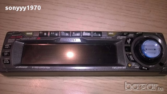 Clarion drx8675rz car audio-панел за кола-внос швеицария, снимка 7 - Аксесоари и консумативи - 16236443
