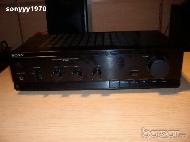 sony ta-a200-stereo amplifier-made in japan-внос швеицария, снимка 1 - Ресийвъри, усилватели, смесителни пултове - 11989618