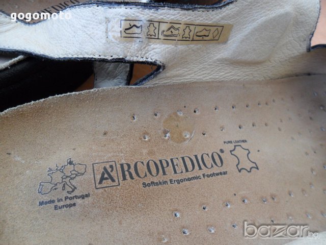 унисекс 40 - 41 сандали ARCOPEDICO, 100% естествена кожа,made in EUROPE,Softskin Ergonomic Footwear, снимка 8 - Сандали - 14311328