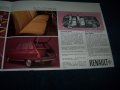 Две стари рекламни брошури за Renault 4 и Renault 6, снимка 9