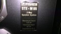 fisher ste-m95 3way 2x120w/8ohm-48х26х22см-внос швеицария, снимка 14
