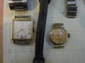 Лот от 8 бр. позлатени ръчни съветски часовника, снимка 2