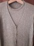 Дамски комплект жилетка с блуза с къс ръкав, снимка 1