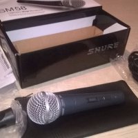 shure sm58-комплект микрофон-внос швеицария, снимка 5 - Микрофони - 19236667