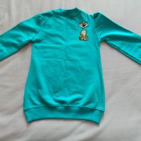 Чисто нова красива синя блузка за дете 3-4г. / 104 см. , снимка 4 - Детски Блузи и туники - 23714140