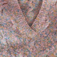 Дамски плетен пуловер зимен вълнен, снимка 3 - Блузи с дълъг ръкав и пуловери - 12768969