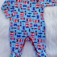 Чувалче за сън и ромпър 0-3 месеца, снимка 2 - Бебешки пижами - 24433568