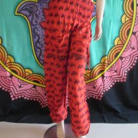 Индийски летни памучни шалвари, снимка 5 - Панталони - 24261141
