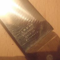 № 1822  стар нож - IKEA - с дървена дръжка - неръждаема стомана - дължина 26 см острие 12,5 см, снимка 3 - Други ценни предмети - 12980748