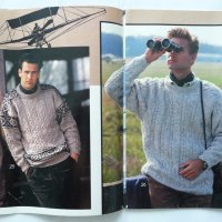 Verena мъжки пуловери жилетки ръчно плетиво мода за мъже    , снимка 5 - Списания и комикси - 25657767