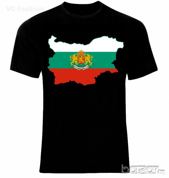 България Българска Карта Герб Bulgarian Map Flag Arms Bulgaria Тениска Мъжка/Дамска S до 2XL, снимка 1