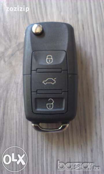 Кутийка ключ,дистанционно за Фолксваген/Vw Пасат - 3 бутона , снимка 1