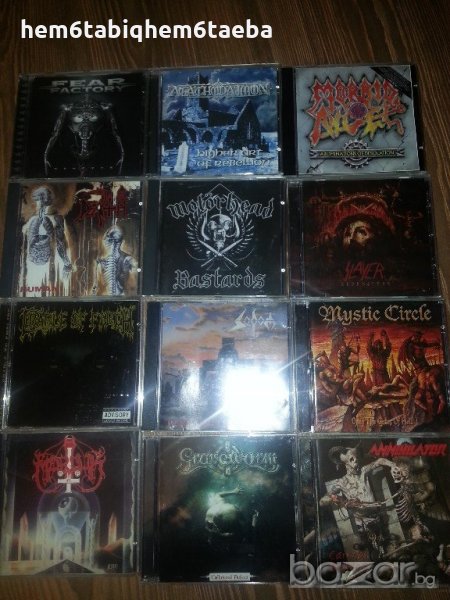 CD дискове Rock,Heavy,Thrash,Death,Black Metal - част 1 за продаване или за размяна, снимка 1