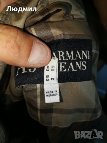 Armani Jeans яке оригинал, уникат, снимка 3 - Якета - 24685016