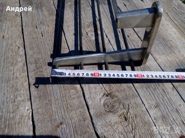 Стара метална закачалка, снимка 6 - Антикварни и старинни предмети - 22060006