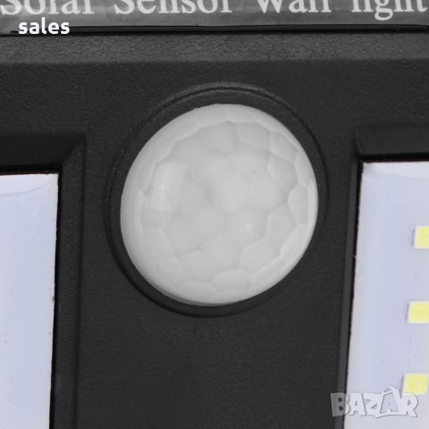 Соларна LED лампа със сензор за движение 2 Х 20 диода, снимка 9 - Лед осветление - 22676440