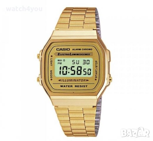 НОВ Часовник Casio A168WG-9EF, снимка 1 - Мъжки - 22057786