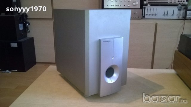 palladium powered subwoofer-33х33х20см-активен буфер-внос швеицария, снимка 4 - Тонколони - 18206498