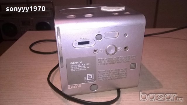 sony icf-c11l digicube-clock radio-внос швеицария, снимка 6 - Ресийвъри, усилватели, смесителни пултове - 18478814