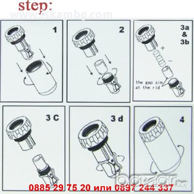Светещ накрайник за чешма С БАТЕРИИ, снимка 9 - Други стоки за дома - 12979283