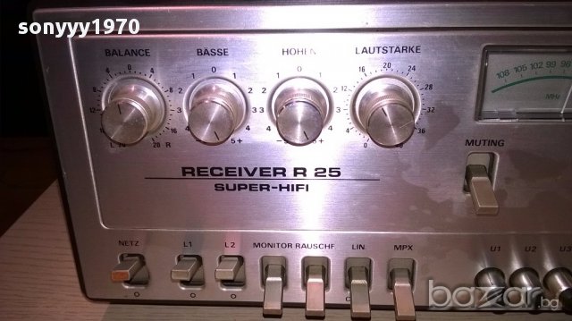 grundig r 25 super hifi receiver-made in germany-внос швеицария, снимка 10 - Ресийвъри, усилватели, смесителни пултове - 12713441