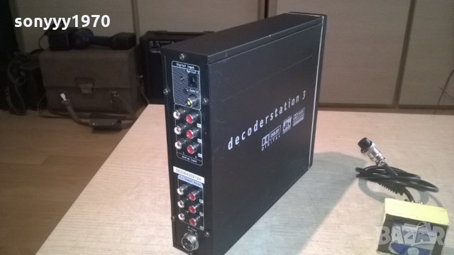 teufel decoderstation 3 germany+захранване-внос швеция, снимка 7 - Ресийвъри, усилватели, смесителни пултове - 25454441