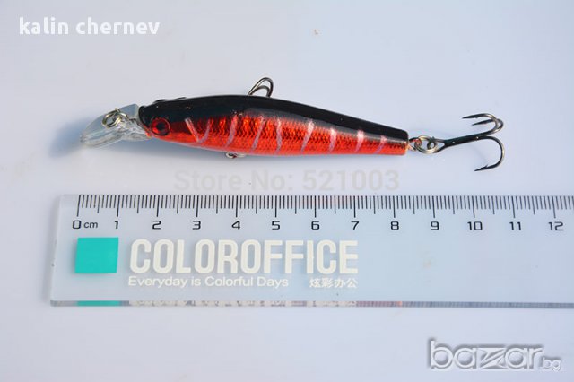 воблери 8.5см 8г 5цвята, снимка 10 - Такъми - 9521452
