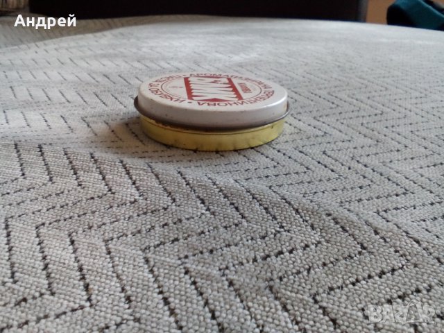 Кутия от боя за обувки БЛИК Кафява, снимка 3 - Антикварни и старинни предмети - 23478105