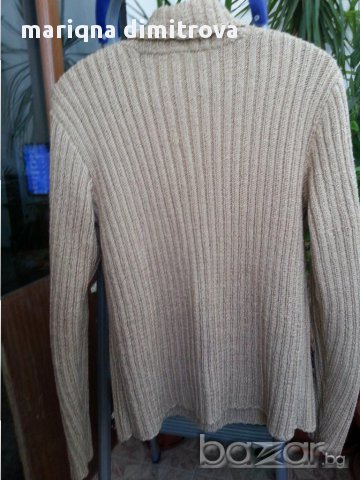 дамско ръчно плетено поло, снимка 5 - Блузи с дълъг ръкав и пуловери - 11449020