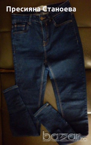 Дамски дънки деним слим Ankle Grazer Jeans , снимка 3 - Дънки - 18266971