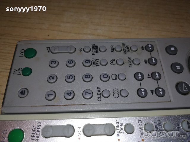 sony audio/dvd/tv-remote-125лв за 1бр-внос франция, снимка 12 - Ресийвъри, усилватели, смесителни пултове - 20775786